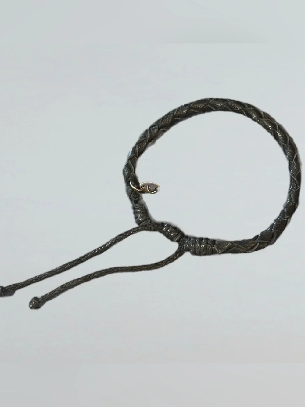 Classics 77 Plated Black Braided Bracelet